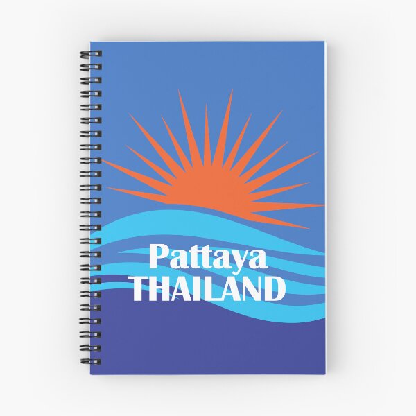 Artikelvorschau, Pattaya Thailand - Wellen und Sonnenuntergang entworfen und verkauft von MtWoodsonSales.