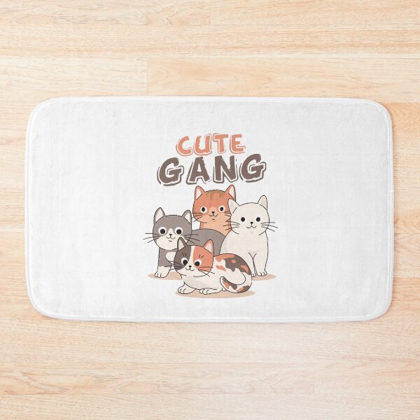Item preview, Cute Funny Gang Cats designed and sold by VIKING  PROJECT.