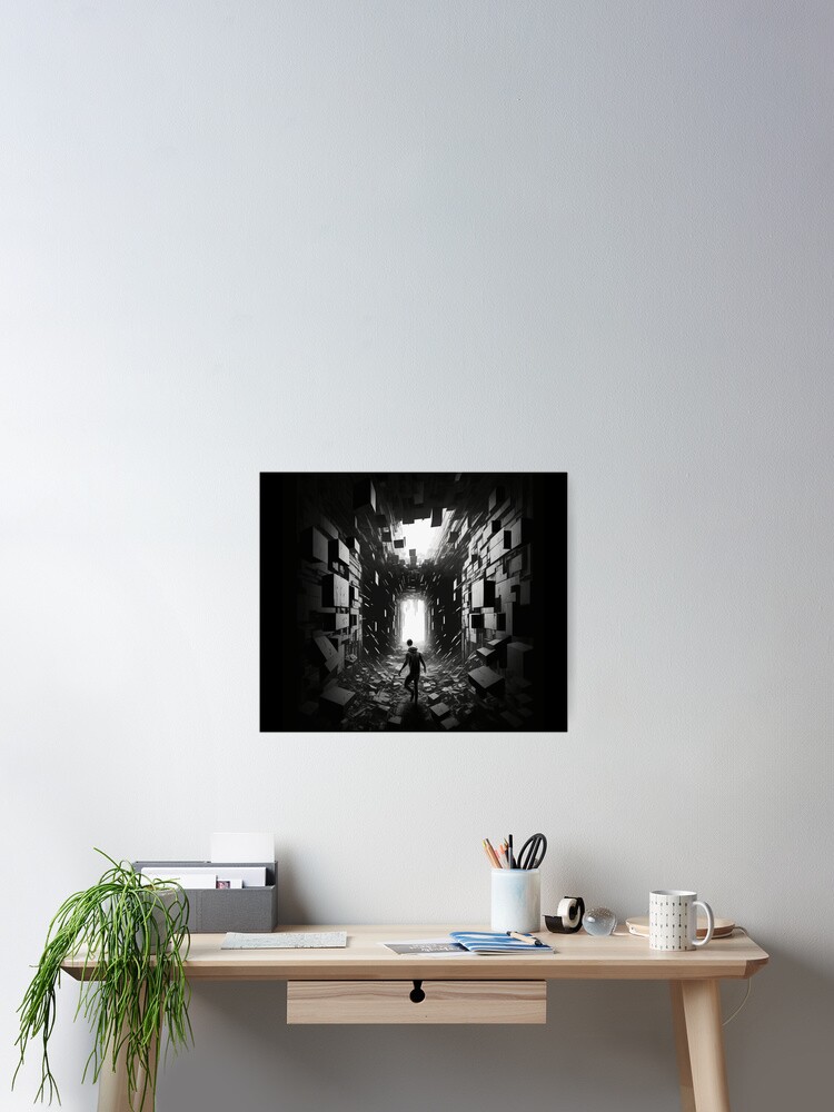 Thumbnail 2 of 3, Poster, Entombed designed and sold by CosmicBee.