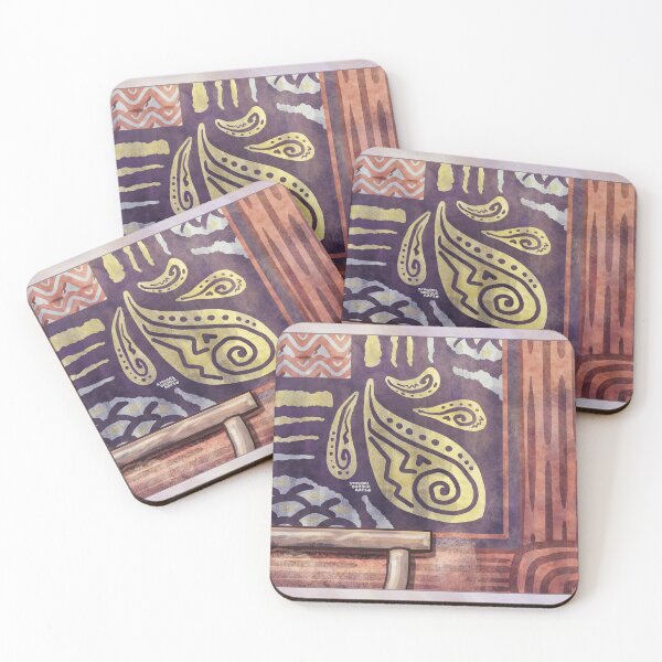 Item preview, Warm Colorful Carpet Corner Design  designed and sold by strudeldoodle.