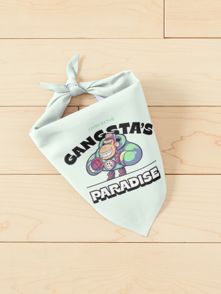 Alternate view of Ape Gangsta's Paradise Pet Bandana