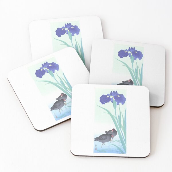 Item preview,  Ohara Koson Moorhens and iris  designed and sold by TeeARTHY.