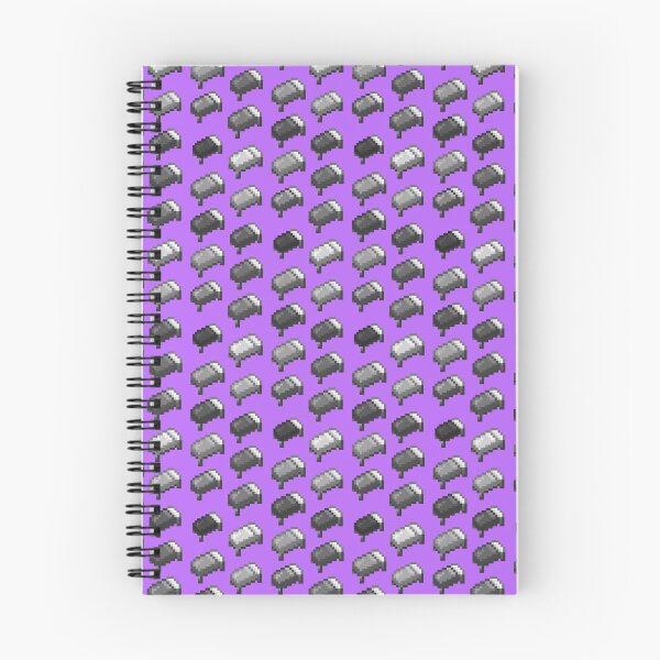 Item preview, I Love My Bed (B&W on Purple) designed and sold by spookyhobbit.