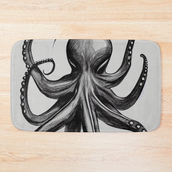 Item preview, Sketched Octopus designed and sold by SquishStitches.