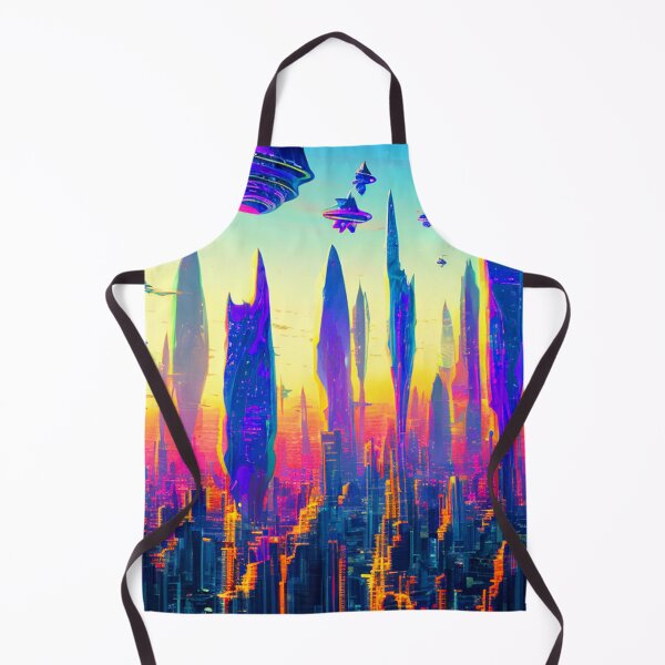 Item preview, Futuristic African City 5 designed and sold by mghtymvrk2040.