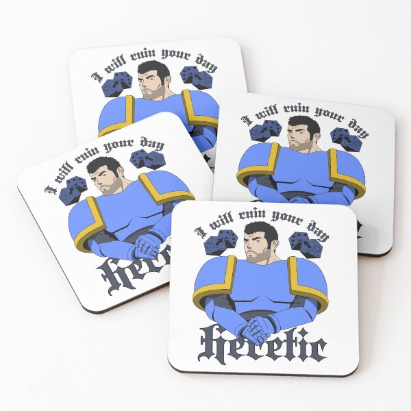 Item preview, I will ruin your day Heretic | funny 40K tabletop illustration designed and sold by ProdbyNiECO.