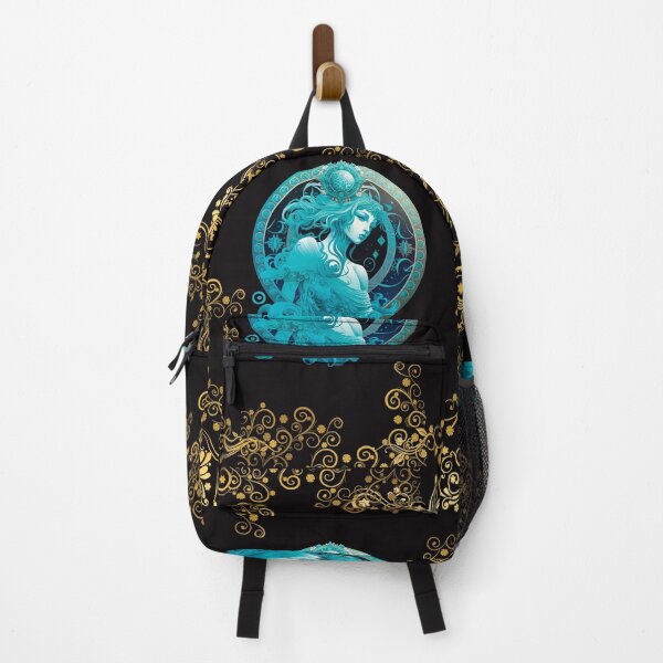 Item preview, AQUARIUS ZODIAC SIGN ON BLACK AND WITHOUT FONT designed and sold by ORIGENcreate.