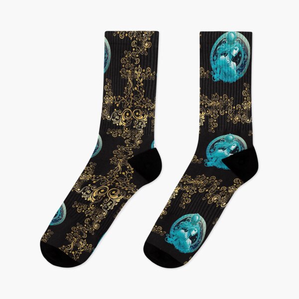 Item preview, AQUARIUS ZODIAC SIGN ON BLACK AND WITHOUT FONT designed and sold by ORIGENcreate.