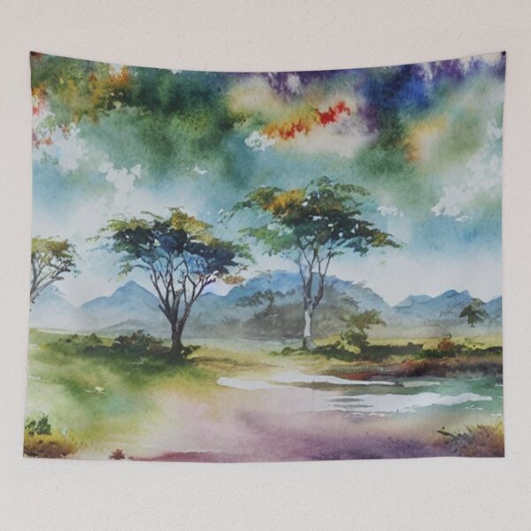 Item preview, Watercolor Safari designed and sold by Yzakreativ.