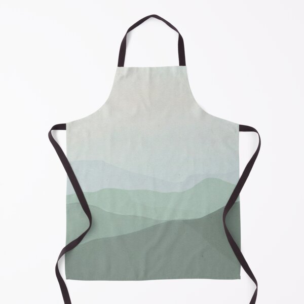 Item preview, Green Abstract Mountain Range designed and sold by ZedColors.
