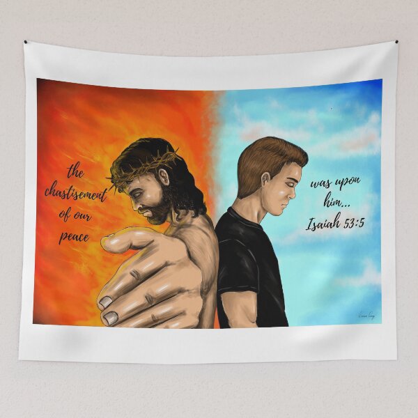 Item preview, Jesus Sacrifice designed and sold by Aquarelastudio.