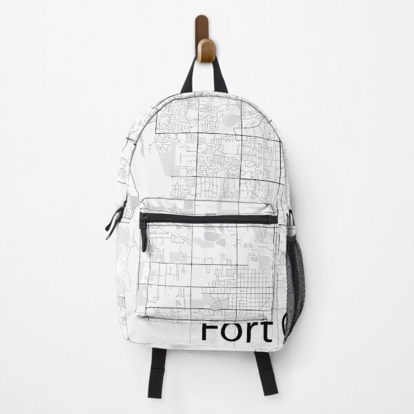 Item preview, Fort Collins Colorado Map designed and sold by Minimalist-Maps.