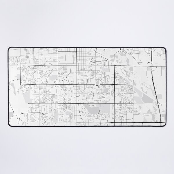 Item preview, Fort Collins Colorado Map designed and sold by Minimalist-Maps.