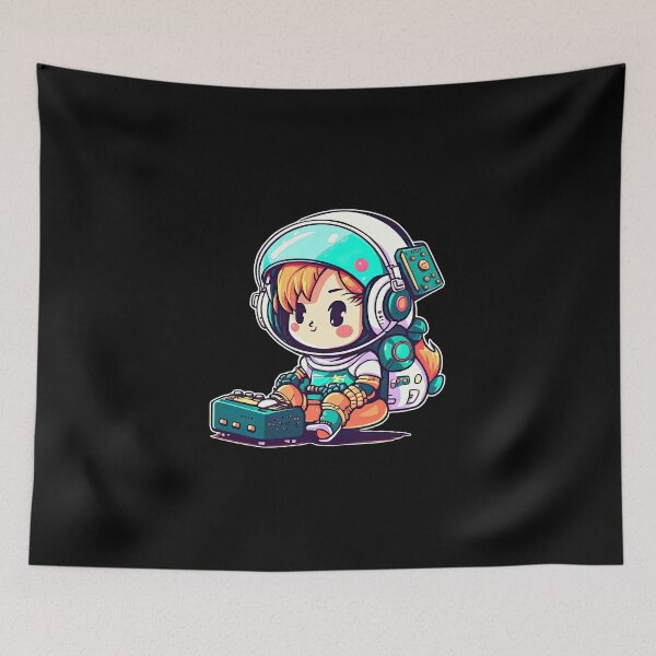Item preview, Astronaut Video Gamer Quest to Dominate the Virtual Universe designed and sold by ultra-cute.