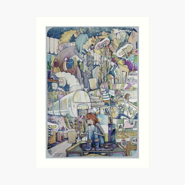 Tongues Art Print
