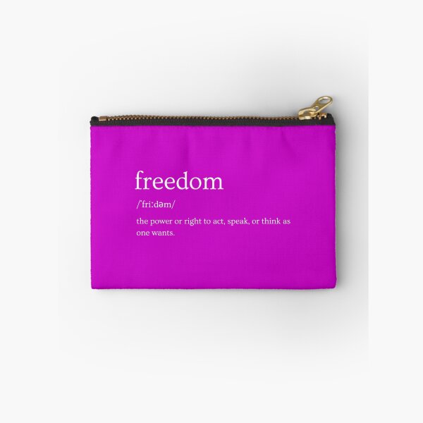 Item preview, Freedom - The state of not being imprisoned or enslaved designed and sold by VoiceOfTheHeart.