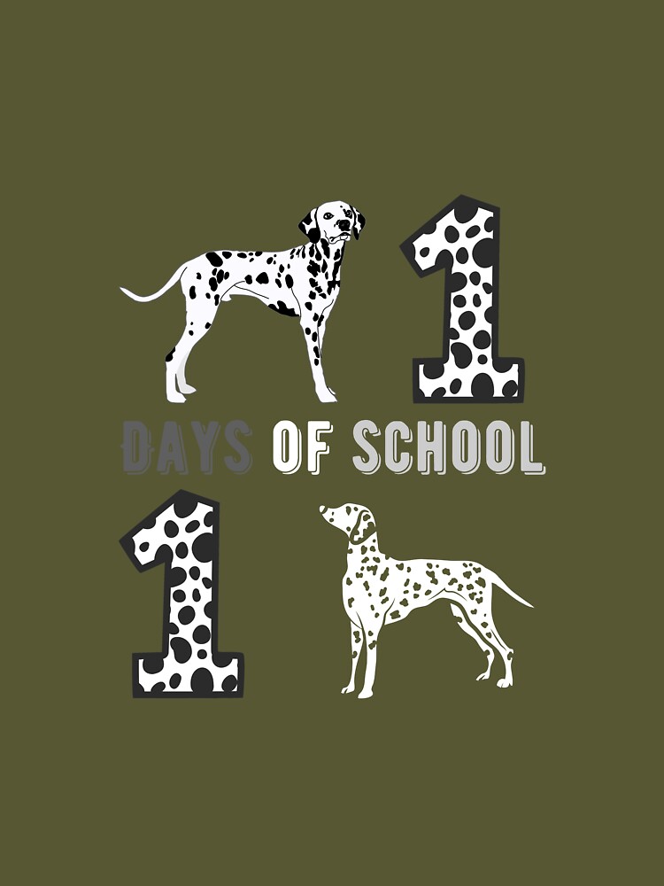 101 Days Of School Smarter Dalmatian Dog Teacher Shirt - Teespix - Store  Fashion LLC