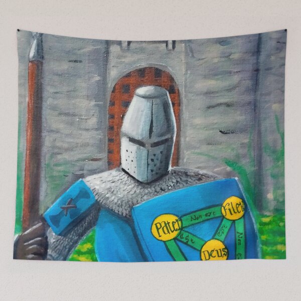 Item preview, Scutum fidei knight designed and sold by Dagomarosart.