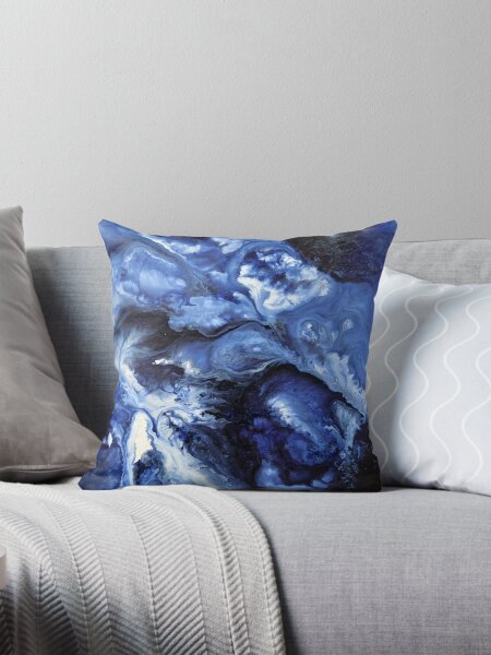 Item preview, Blue Swirling Waters- Painting designed and sold by Elizabeth  Karlson.