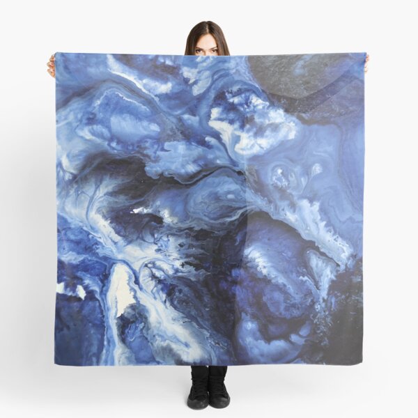 Item preview, Blue Swirling Waters- Painting designed and sold by Elizabeth  Karlson.