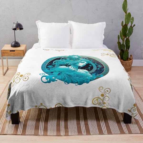 Item preview, AQUARIUS ZODIAC SIGN ON BLACK AND WITHOUT FONT designed and sold by ORIGENcreate.