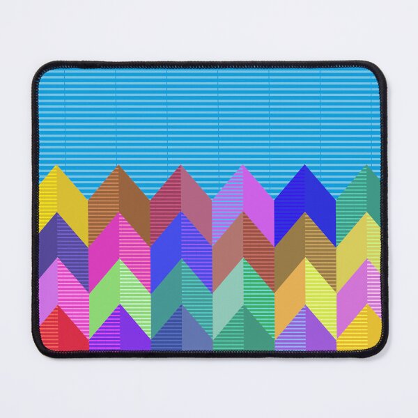 Item preview, 3d Vertical Colorful Chevron Pattern designed and sold by Anna Lemos.