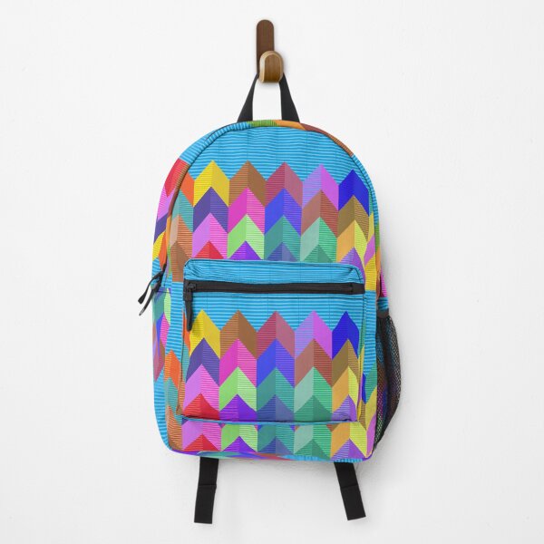 Item preview, 3d Vertical Colorful Chevron Pattern designed and sold by Anna Lemos.