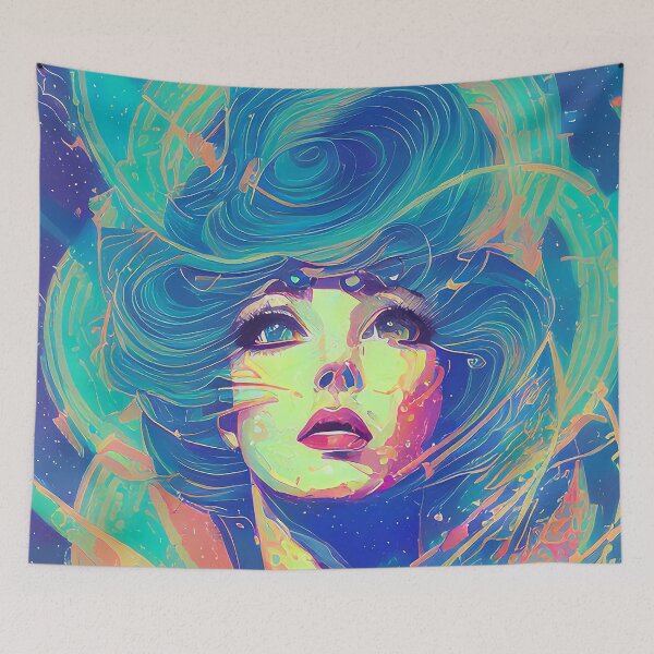 Item preview, Abstract woman Blakely designed and sold by Kamiri.