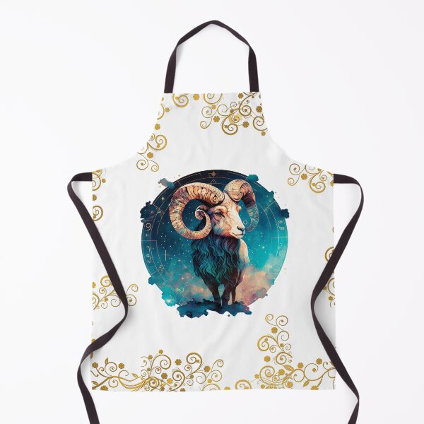 Item preview, ARIES ZODIAC SIGN ON BLACK AND WITHOUT FONT designed and sold by ORIGENcreate.