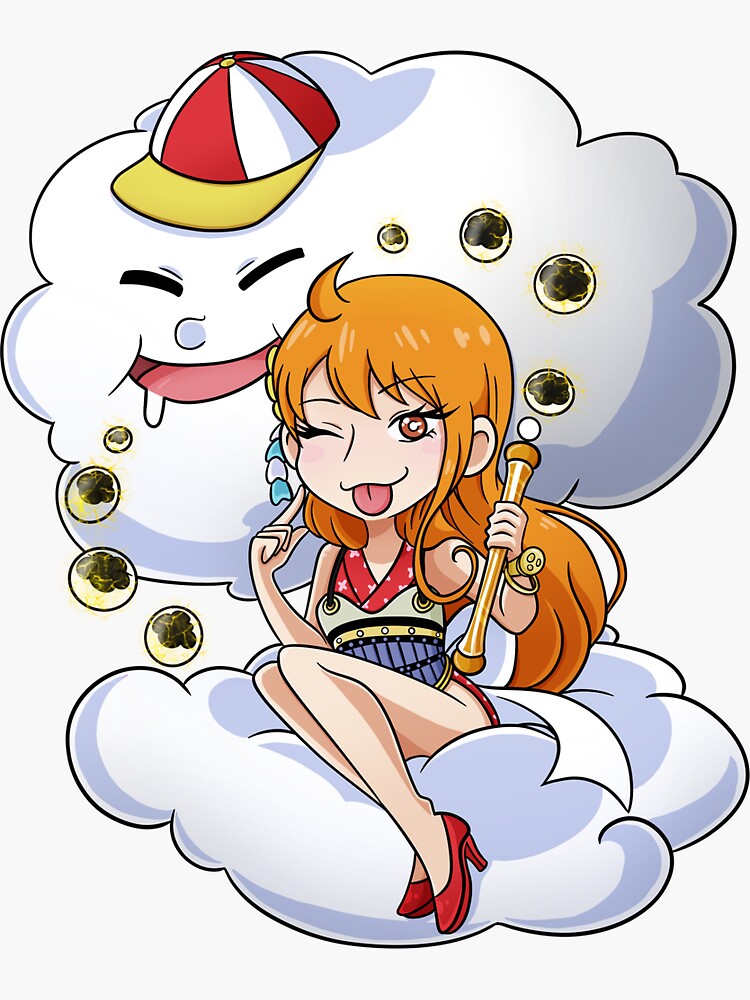 Nami & Zeus One Piece Wano Country - Nami - Magnet