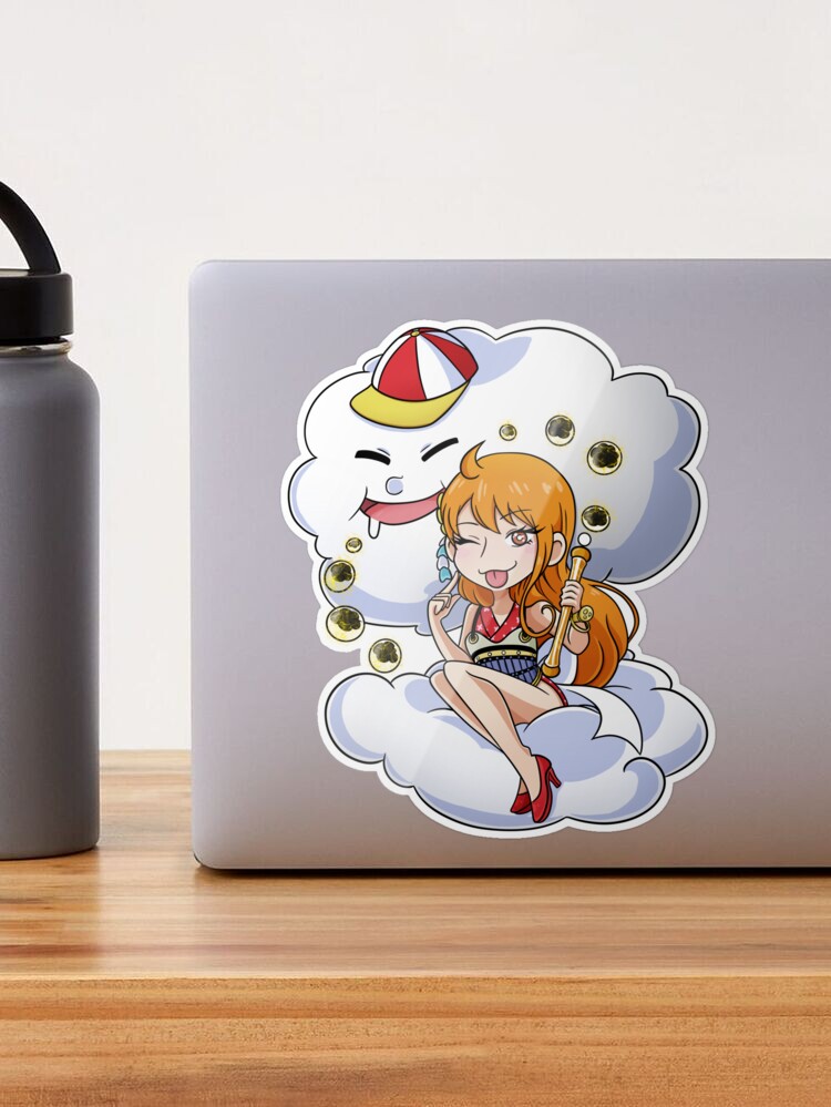 Wano; Nami and Zeus,  Sticker for Sale by SpookyKlauser