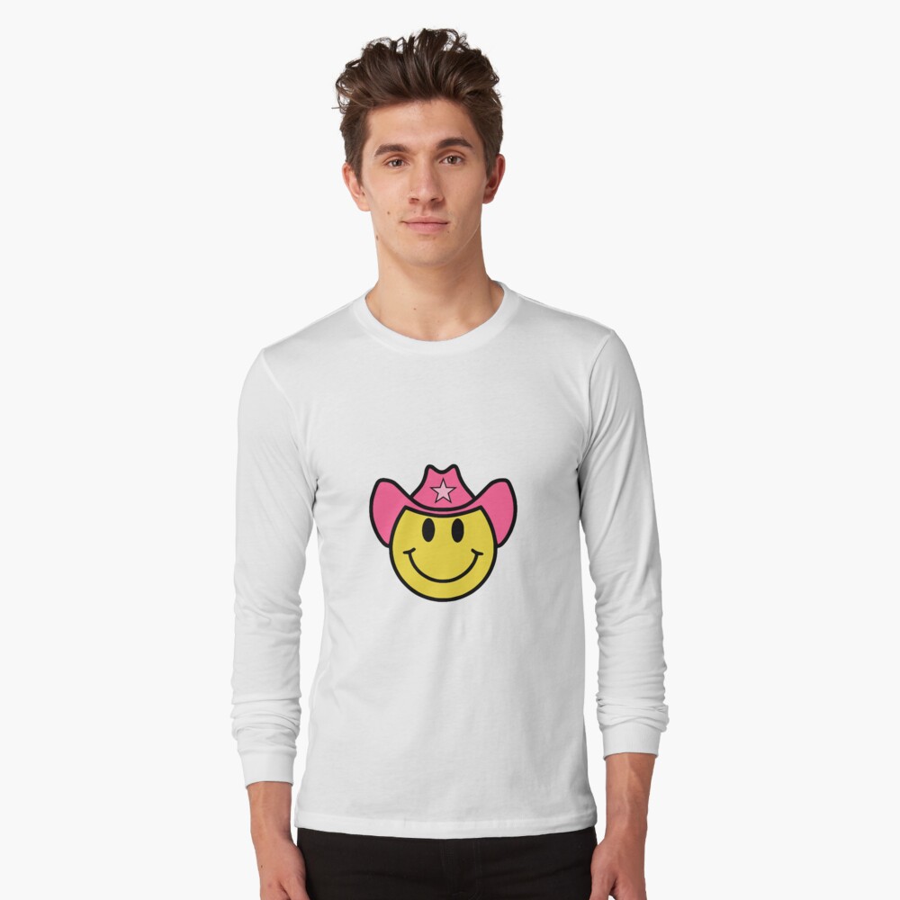 Stars Cowboy Smiley Tee - Grace & Glam