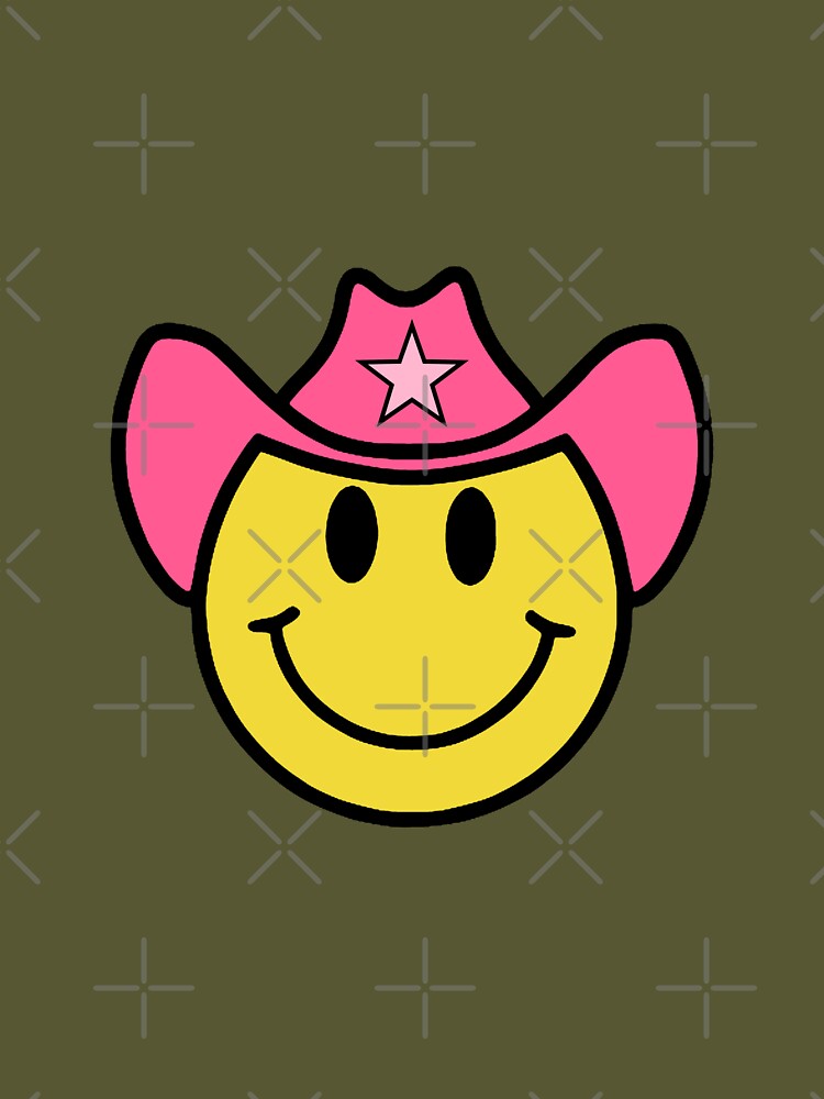 Stars Cowboy Smiley Tee - Grace & Glam