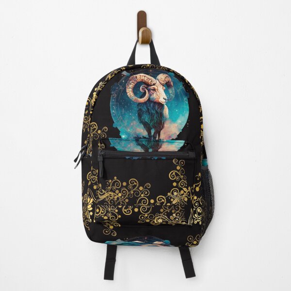 Item preview, ARIES ZODIAC SIGN ON BLACK AND WITHOUT FONT designed and sold by ORIGENcreate.
