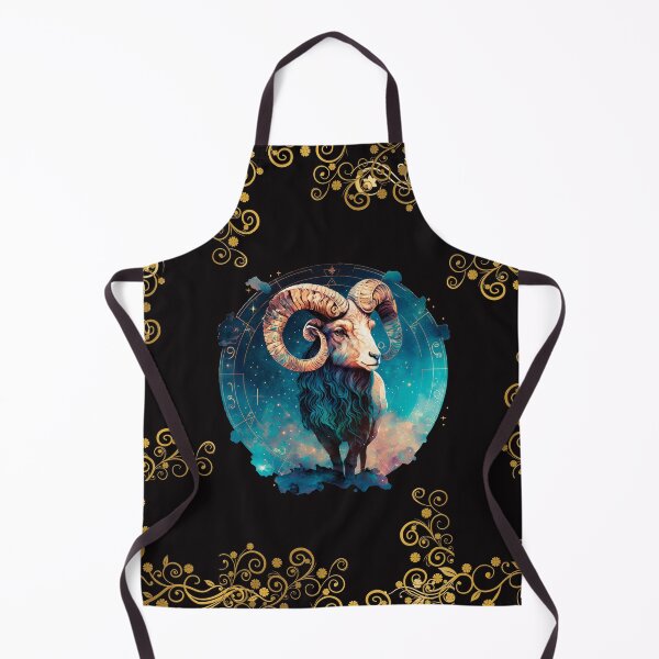 Item preview, ARIES ZODIAC SIGN ON BLACK AND WITHOUT FONT designed and sold by ORIGENcreate.