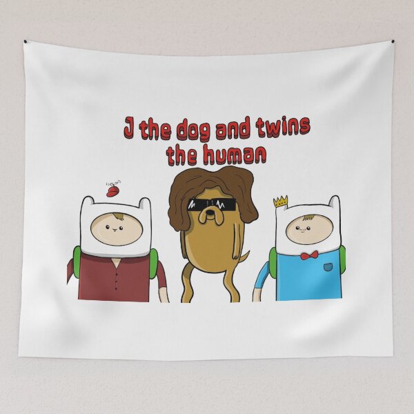 Item preview, J the Dog and Twins the Human designed and sold by MultiGenius22.