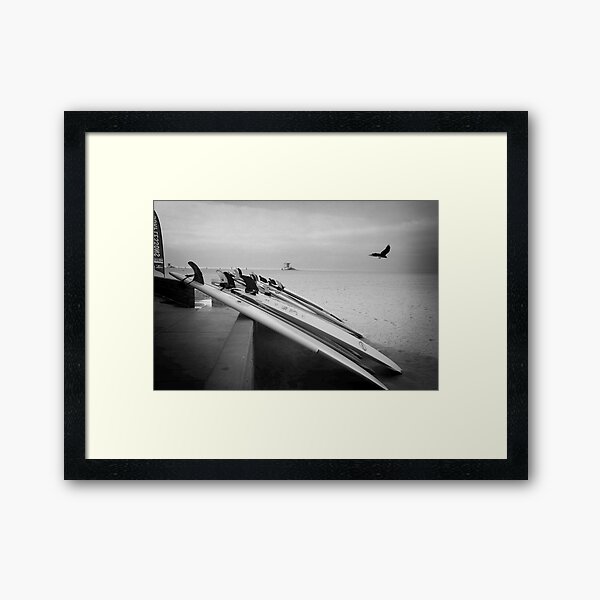 Surf Boards Framed Art Print