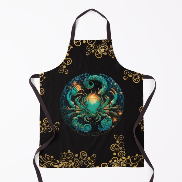 Item preview, CANCER ZODIAC SIGN ON BLACK AND WITHOUT FONT designed and sold by ORIGENcreate.