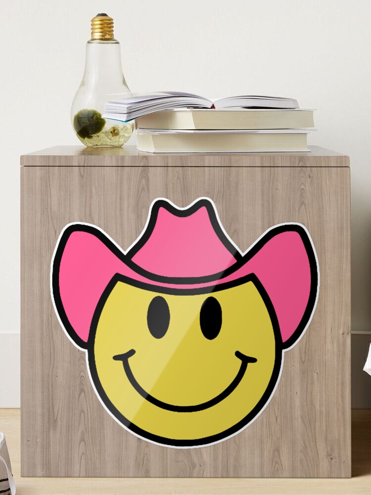 Pink Smiley Face Sticker – Mary Kathryn Design