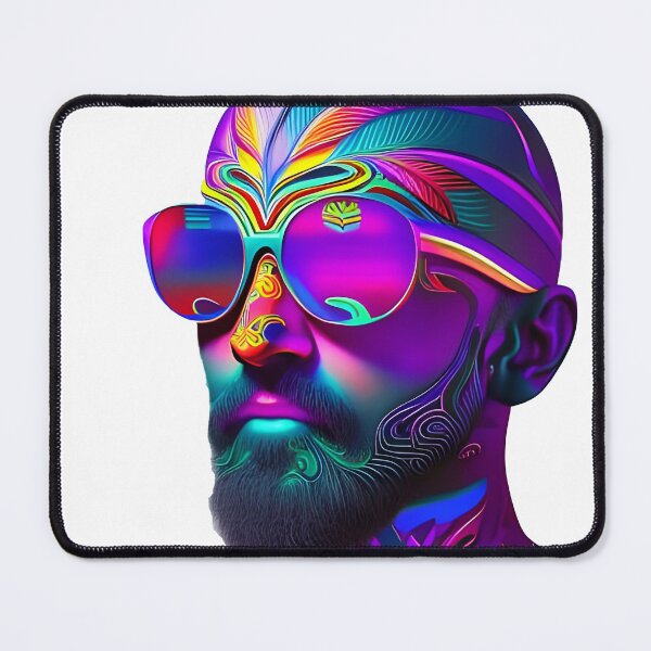 Item preview, Franklin The Psychedelic Man designed and sold by Solotrope.