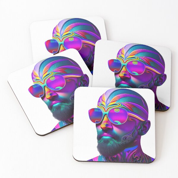 Item preview, Franklin The Psychedelic Man designed and sold by Solotrope.
