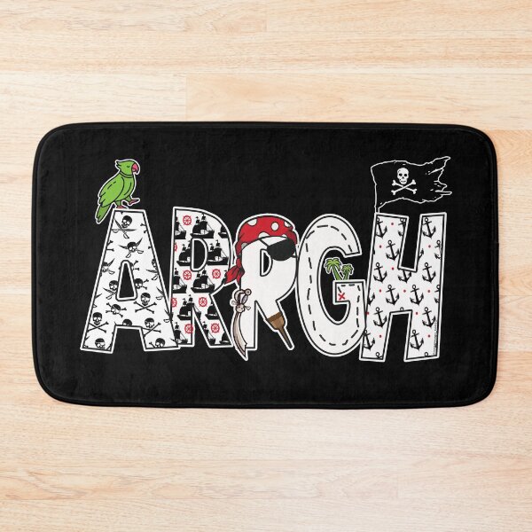 Item preview, Fun ARRGH Pirate Style designed and sold by Dibble Dabble Designs.