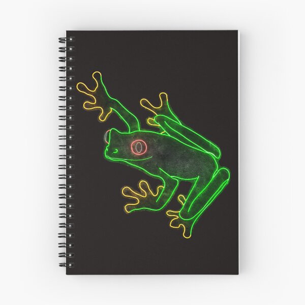 Item preview,  Neon Design of a Red Eyed Tree Frog Dart Frog designed and sold by designsasstultd.