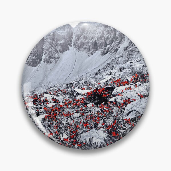 Item preview, Red flowers in the mountains of Ophir, Colorado designed and sold by MaxBroxson.