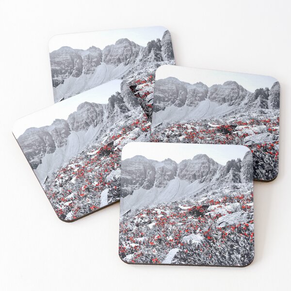 Item preview, Red flowers in the mountains of Ophir, Colorado designed and sold by MaxBroxson.