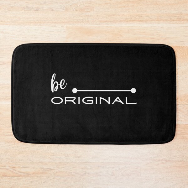 Item preview, Black Be Original Motivational  designed and sold by ExelShop.