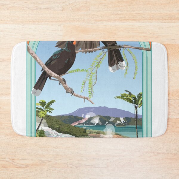 Item preview, Huia, and Pink and White Terraces, New Zealand designed and sold by contourcreative.