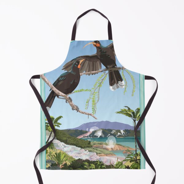 Item preview, Huia, and Pink and White Terraces, New Zealand designed and sold by contourcreative.