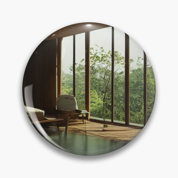 Artikelvorschau, Forest Modernes Interieur mit Blick auf die Natur entworfen und verkauft von bryanchvzz.