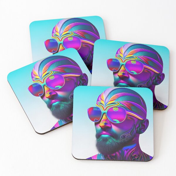 Item preview, Franklin The Psychedelic Man V2 designed and sold by Solotrope.